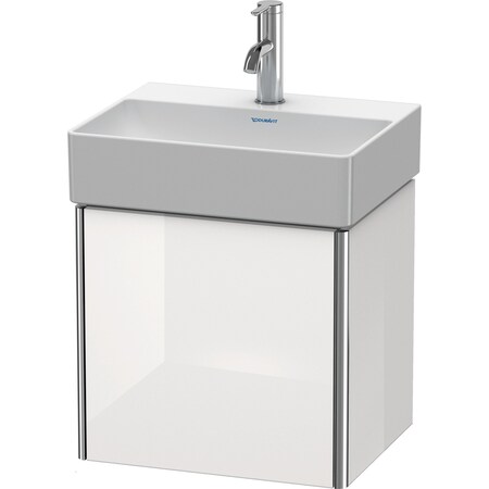 Xsquare Wall-Mounted Vanity Unit White High Gloss